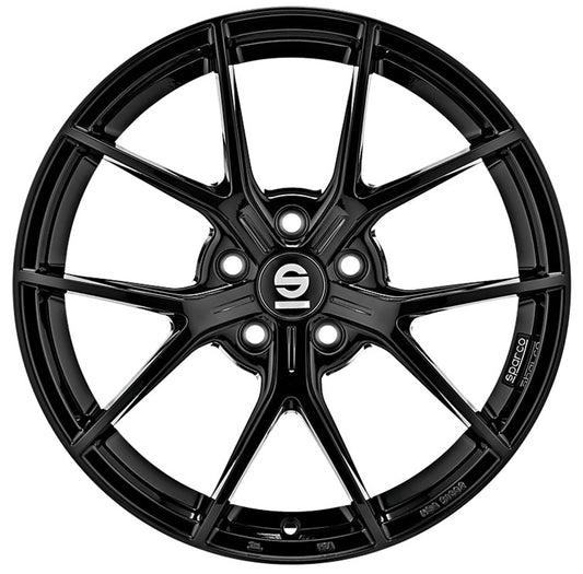 Sparco Podio gloss black 8x18 ET45 - LK5/120 ML72.56