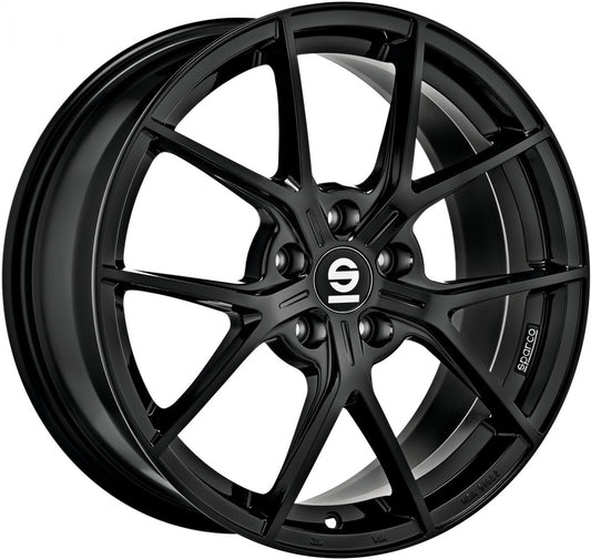 Sparco Podio gloss black 8.5x19 ET50 - LK5/112 ML73.1