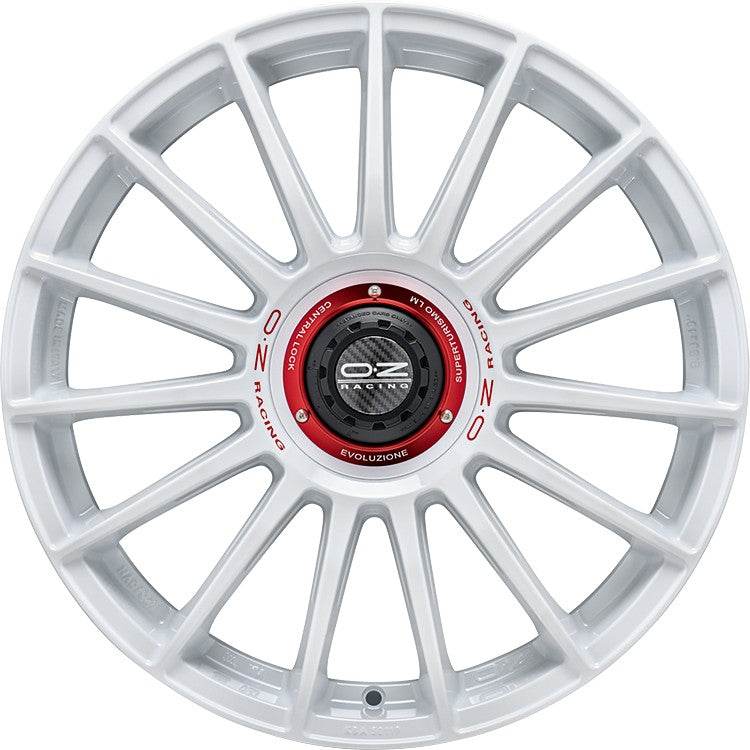 OZ Superturismo Evoluzione WRC white 8.5x19 ET45 - LK5/108 ML75