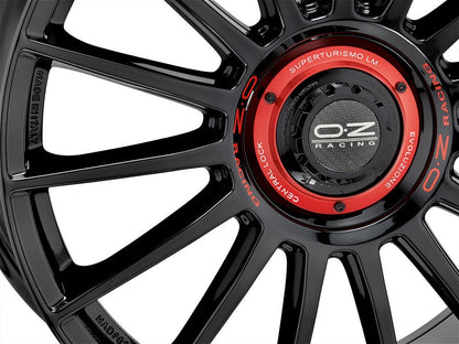 OZ Superturismo Evoluzione gloss black 8.5x19 ET38 - LK5/114.3 ML75