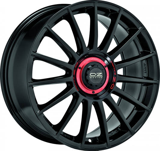 OZ Superturismo Evoluzione gloss black Alufelge 8x18 Zoll ET45 LK 5x112 ML66.7