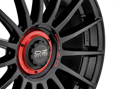 OZ Superturismo Evoluzione gloss black 8.5x20 ET45 - LK5/112 ML79
