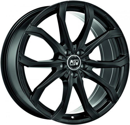 MSW 48 matt black 8x18 ET42 - LK5/108 ML73.1