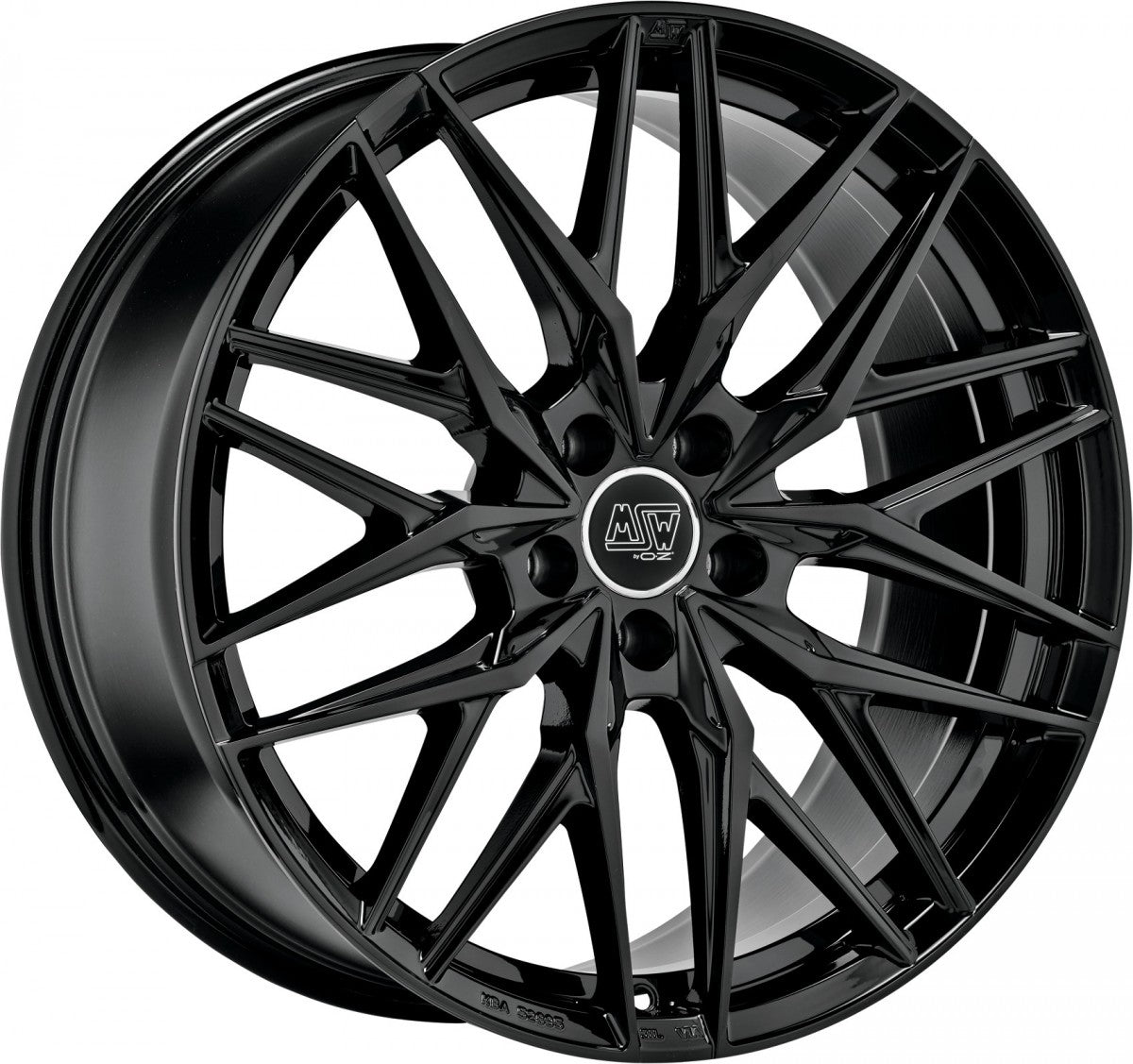 MSW 50 gloss black 10x21 ET50 - LK5/112 ML66.56
