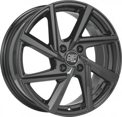 MSW 80/4 gloss black Alufelge 6x15 Zoll ET40 LK 4x100 ML63.3