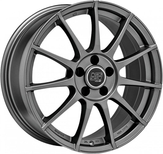 MSW 85 matt graphite 6x14 ET37 - LK4/108 ML63.4