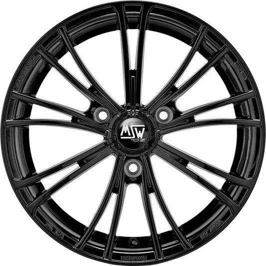 MSW X2 gloss black 5.5x15 ET30 - LK3/112 ML57.06