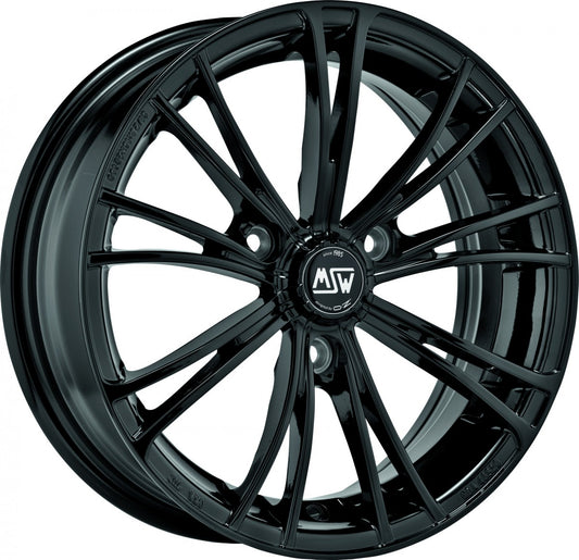 MSW X2 gloss black 6.5x15 ET30 - LK3/112 ML57.06