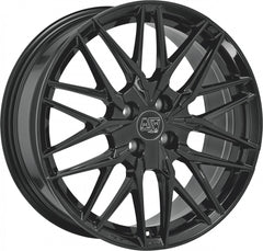 MSW 50/4 gloss black Alufelge 7.5x18 Zoll ET38 LK 4x108 ML63.4