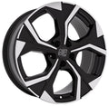 MSW 43 gloss black full polished Alufelge 8x19 Zoll ET45 LK 5x112 ML73.1