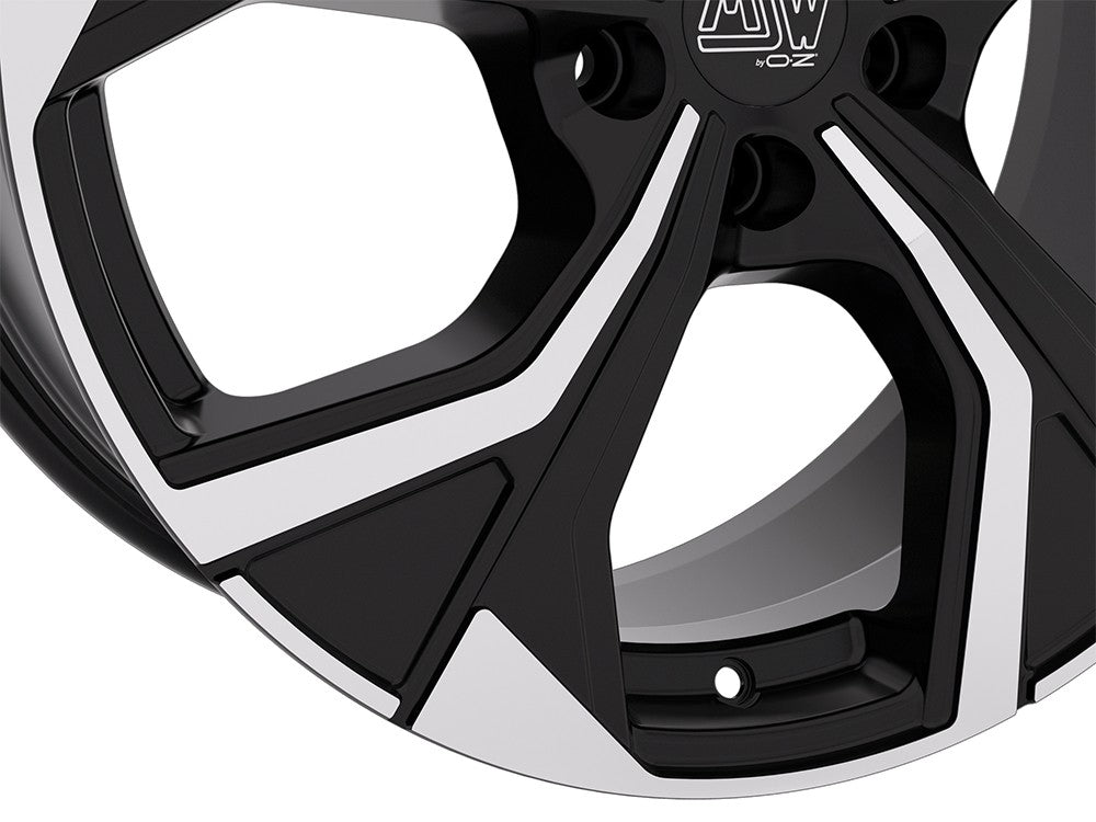 MSW 43 gloss black full polished Alufelge 8x19 Zoll ET45 LK 5x112 ML73.1 – Bild 4