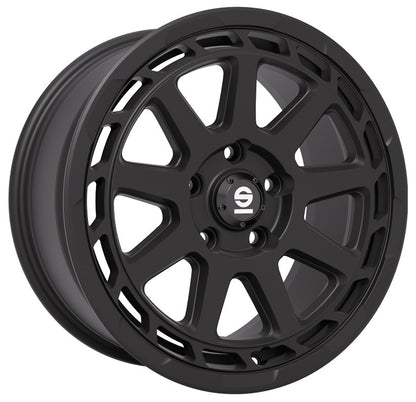 Sparco Gravel matt black 8x18 ET45 - LK5/114.3 ML73.1