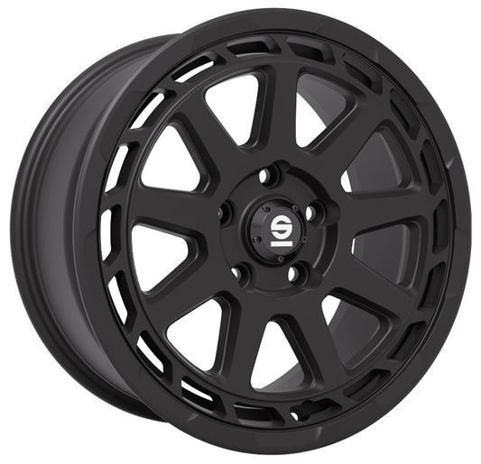 Sparco Gravel matt black 8x18 ET45 - LK5/114.3 ML73.1