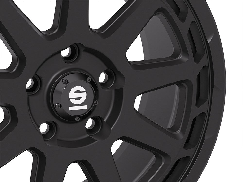 Sparco Gravel matt black 8x18 ET45 - LK5/114.3 ML73.1