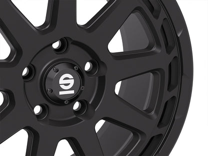Sparco Gravel matt black 8x18 ET45 - LK5/114.3 ML73.1