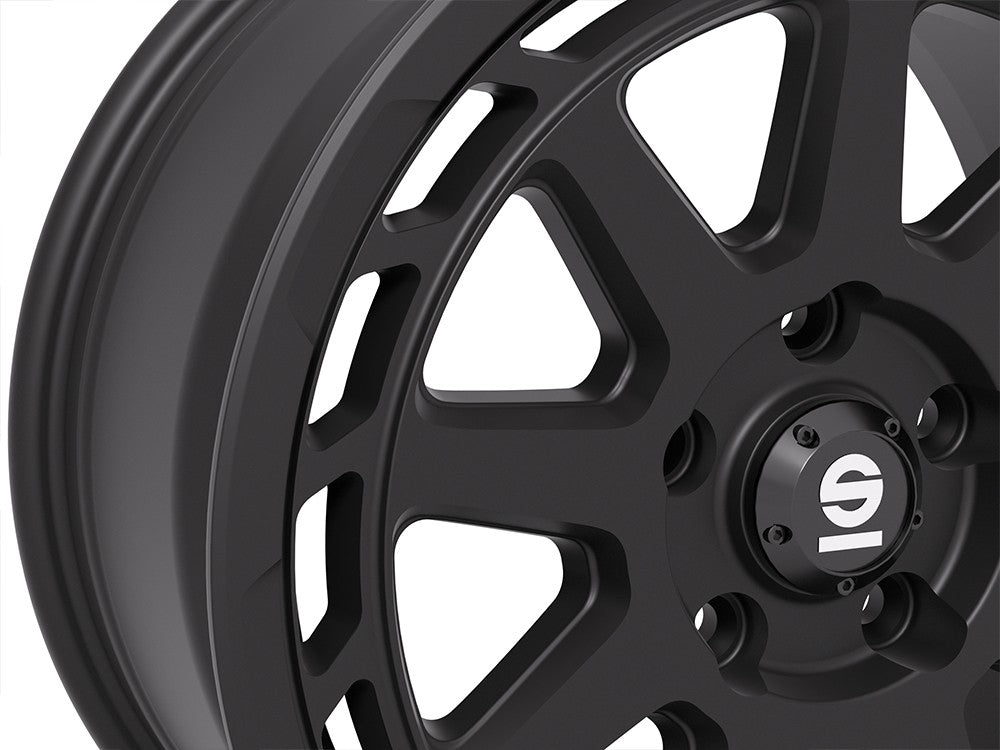 Sparco Gravel matt black 8x18 ET45 - LK5/114.3 ML73.1