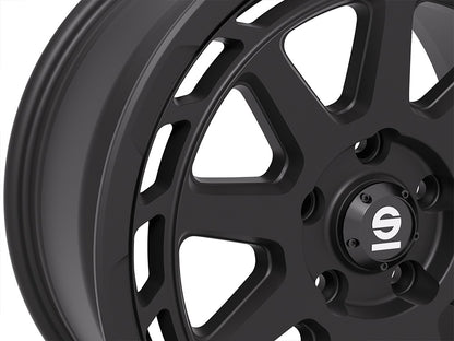 Sparco Gravel matt black 8x18 ET45 - LK5/114.3 ML73.1