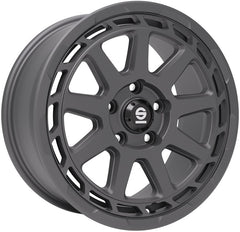Sparco Gravel matt graphite Alufelge 8x17 Zoll ET35 LK 5x100 ML63.4