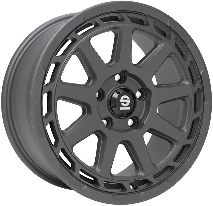 Sparco Gravel matt graphite 8x17 ET35 - LK5/112 ML73.1