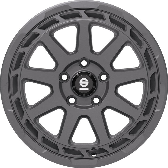 Sparco Gravel matt graphite 8x17 ET35 - LK5/112 ML73.1