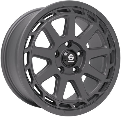 Sparco Gravel matt graphite 8x17 ET48 - LK5/112 ML73.1