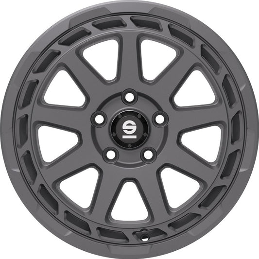 Sparco Gravel matt graphite 8x17 ET48 - LK5/112 ML73.1