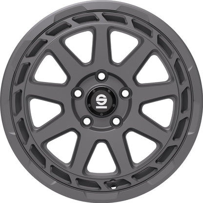 Sparco Gravel matt graphite 8x17 ET35 - LK5/114.3 ML73.1