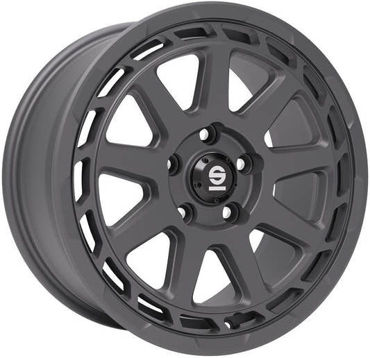 Sparco Gravel matt graphite 8x18 ET48 - LK5/112 ML73.1