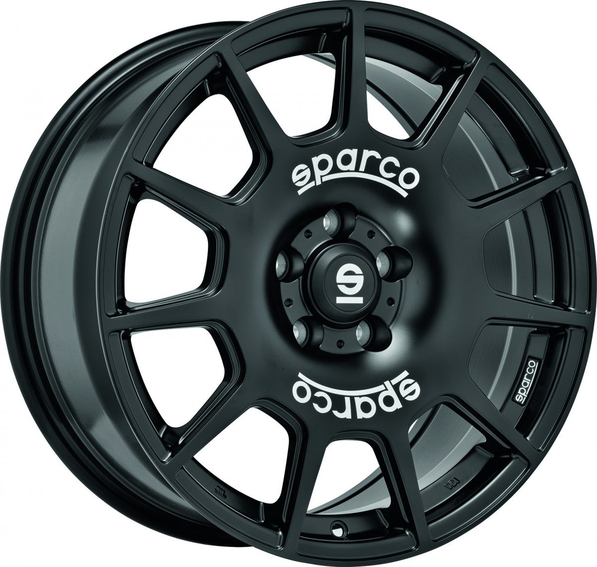 Sparco Terra matt black 8x18 ET45 - LK5/120 ML65.06