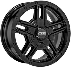 OZ Rally Adventure matt black + rivets Alufelge 8x17 Zoll ET30 LK 5x150 ML110.1