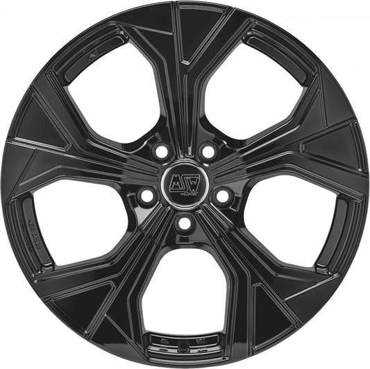 MSW 43 gloss black Alufelge 7.5x18 Zoll ET46 LK 5x100 ML57.06