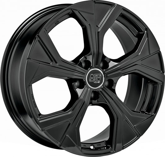 MSW 43 gloss black 9x20 ET38 - LK5/112 ML66.56