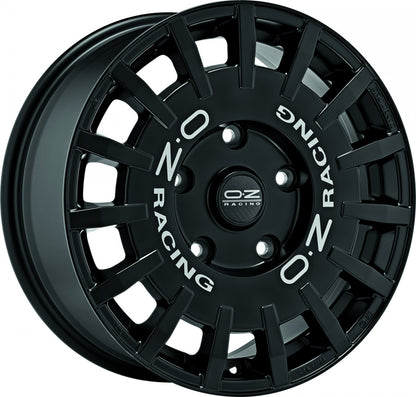 OZ Rally Racing matt black 8x18 ET56 - LK5/120 ML65.06