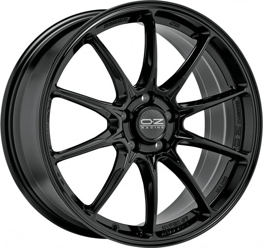 OZ Hyper GT HLT gloss black 8.5x19 ET38 - LK5/112 ML75