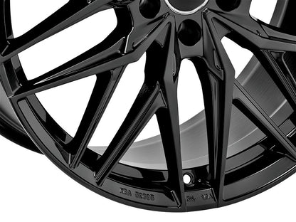 MSW 50 gloss black 11x22 ET15 - LK5/112 ML66.56