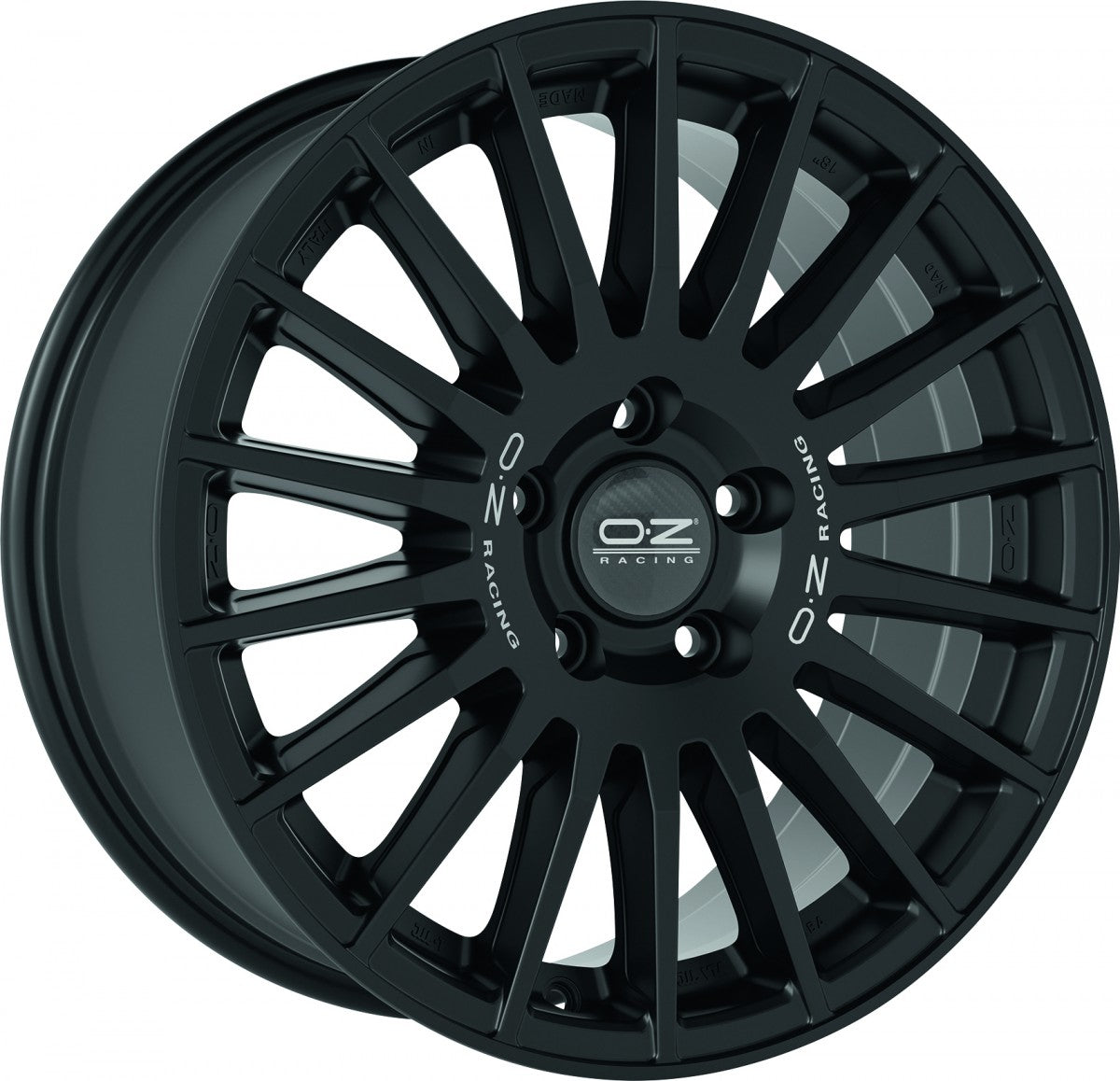 OZ Rally Desert matt black Alufelge 8x18 Zoll ET55 LK 5x120 ML65.06