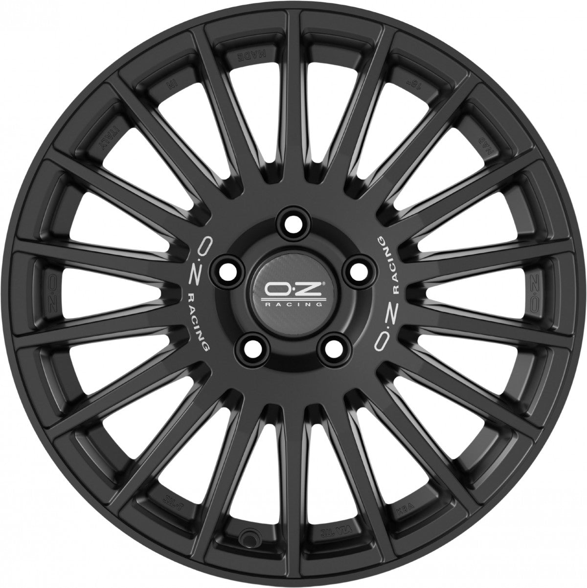 OZ Rally Desert matt black Alufelge 8x18 Zoll ET55 LK 5x120 ML65.06 – Bild 2