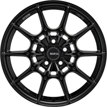 Sparco FF2 matt black 7.5x18 ET45 - LK5/100 ML63.3