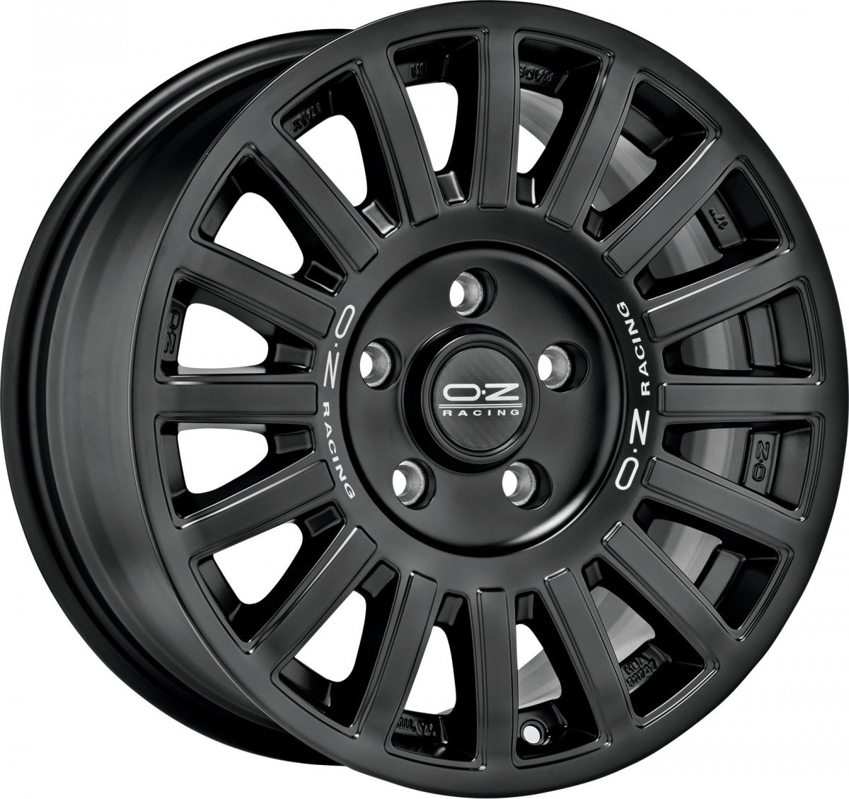 OZ Rally Raid matt black 8x17 ET0 - LK5/150 ML110.1