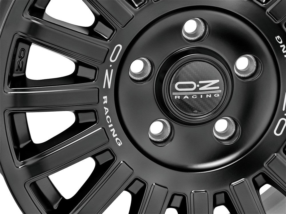 OZ Rally Raid matt black 8x17 ET0 - LK5/150 ML110.1