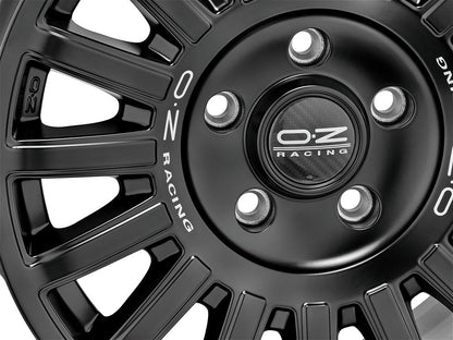 OZ Rally Raid matt black 8x17 ET0 - LK5/150 ML110.1