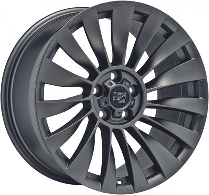MSW 37 T matt dark graphite 9.5x19 ET45 - LK5/114.3 ML64.12