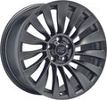 MSW 37 T matt dark graphite Alufelge 9.5x20 Zoll ET45 LK 5x114.3 ML64.12