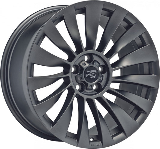 MSW 37 T matt dark graphite 9.5x20 ET45 - LK5/114.3 ML64.12