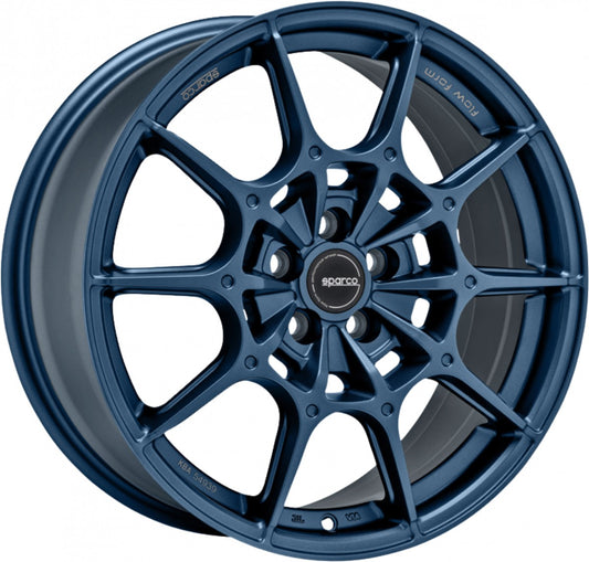 Sparco FF2 matt blue 8x18 ET40 - LK5/114.3 ML73.1