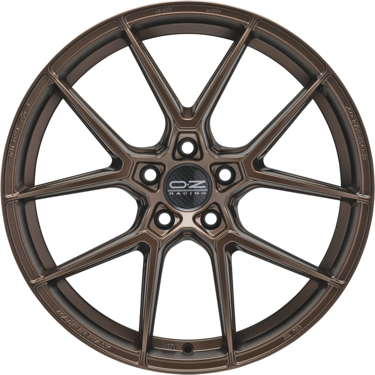 OZ Estrema GT HLT matt bronze 8.5x19 ET38 - LK5/112 ML75