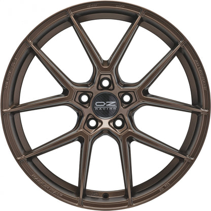 OZ Estrema GT HLT matt bronze 8.5x19 ET38 - LK5/112 ML75