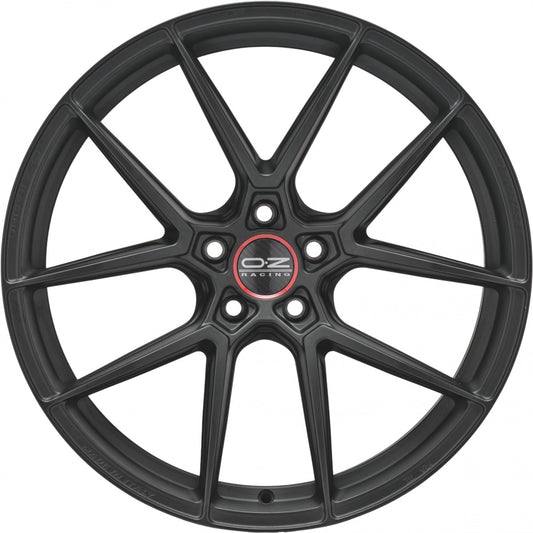 OZ Estrema GT HLT satin black 9.5x19 ET20 - LK5/112 ML75