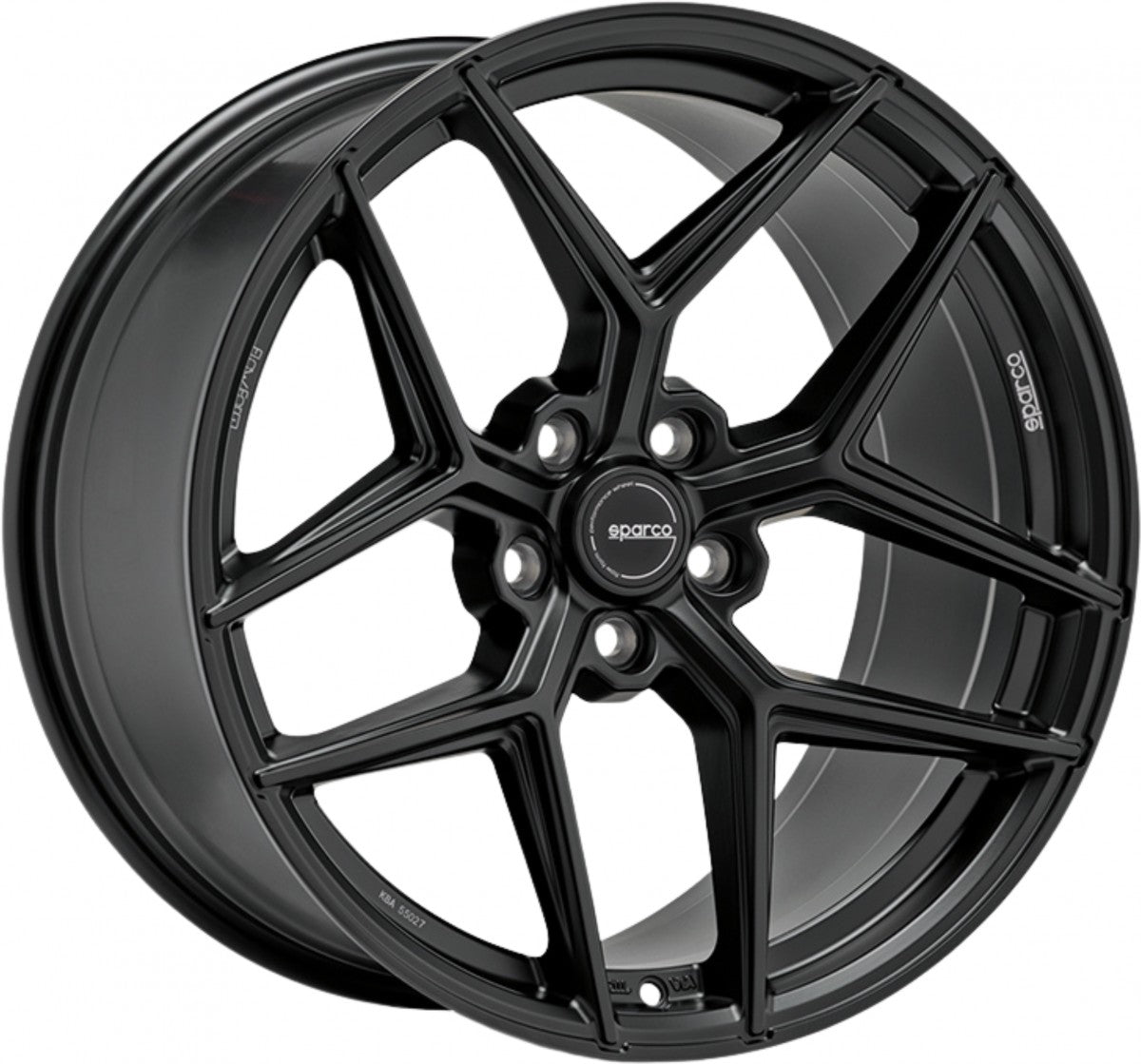 Sparco FF3 matt black 8x18 ET29 - LK5/120 ML72.56