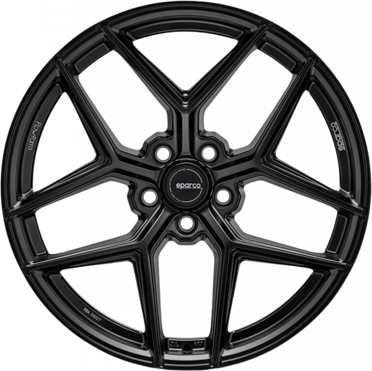 Sparco FF3 matt black 8x18 ET29 - LK5/120 ML72.56